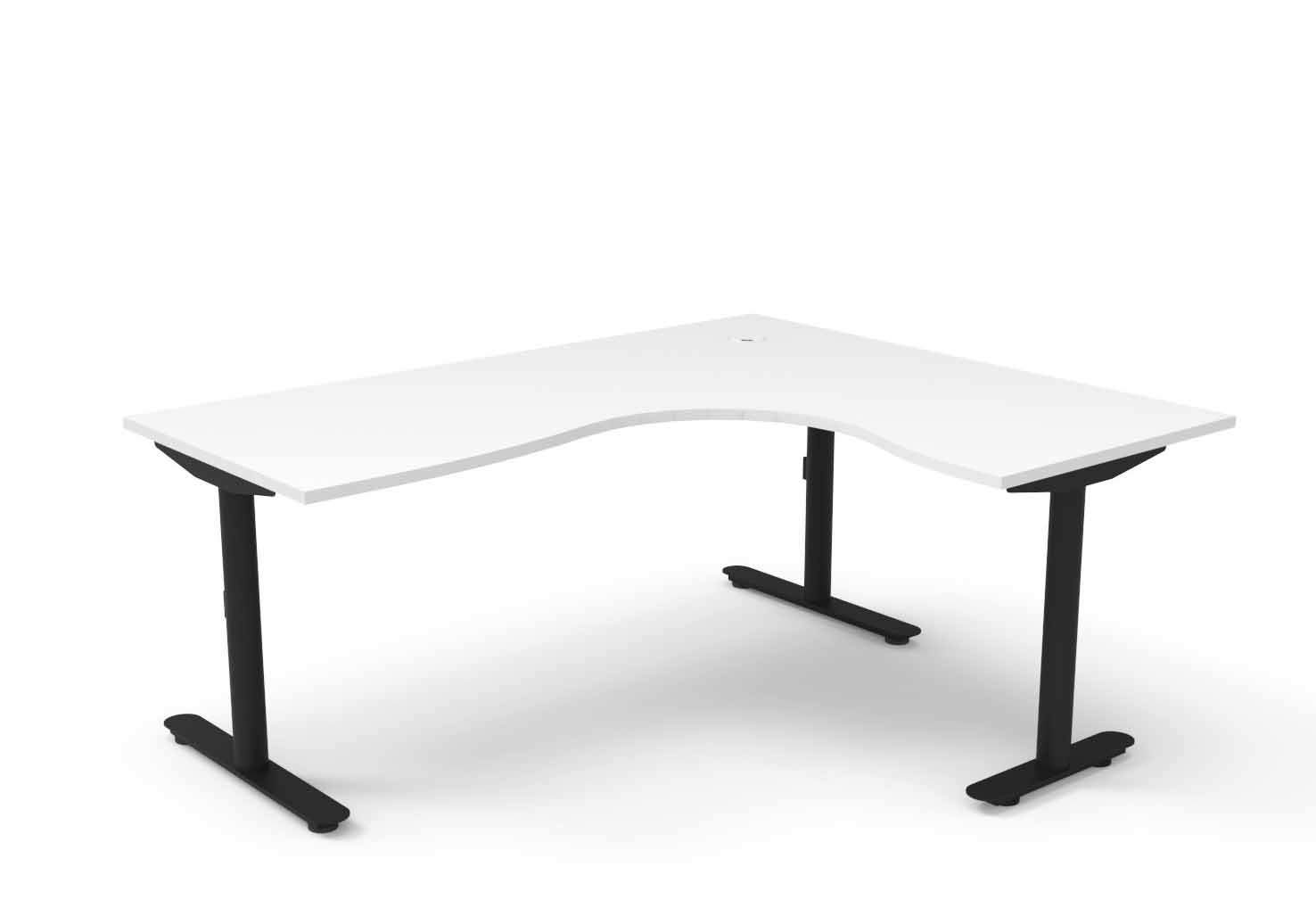 Halo Static Corner Desk 